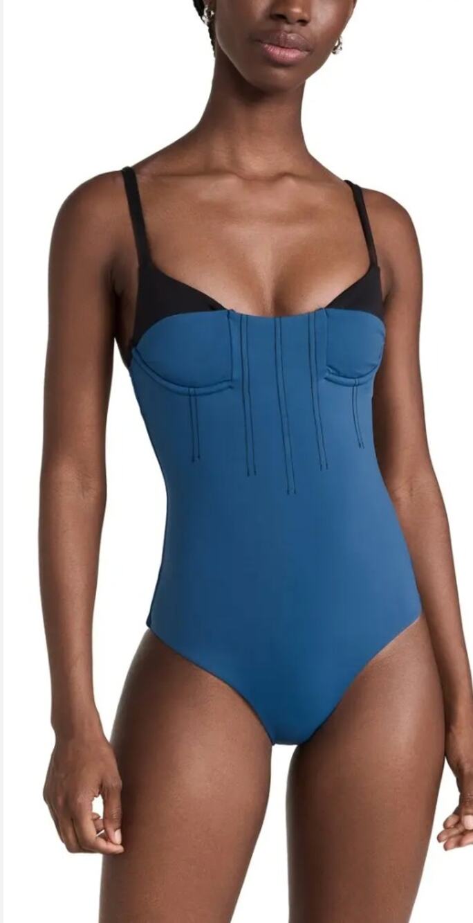 Sir. The Label Robbie Balconette Piece In Cornflower - Size 8